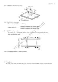 LQ070Y3LG4A Datasheet Page 17