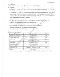 LQ084S3DG01 Datasheet Page 5