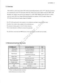 LQ084S3LG03 Datasheet Page 5