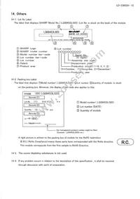 LQ084S3LG03 Datasheet Page 18