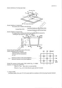 LQ084V1DG43 Datasheet Page 17