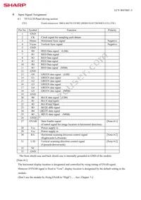 LQ084V3DG01 Datasheet Page 6