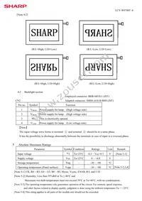 LQ084V3DG01 Datasheet Page 7