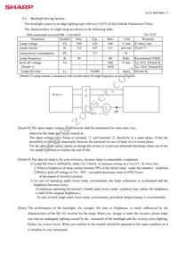 LQ084V3DG01 Datasheet Page 10