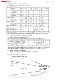 LQ084V3DG01 Datasheet Page 11