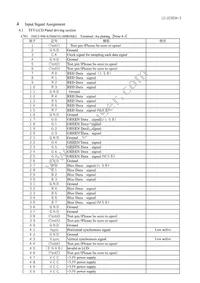 LQ085Y3DW01 Datasheet Page 5