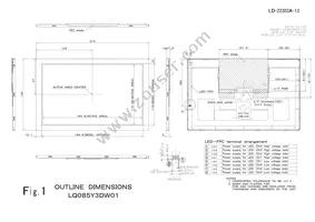 LQ085Y3DW01 Datasheet Page 15