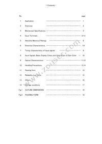 LQ104S1LG81 Datasheet Page 3