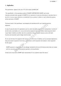 LQ104S1LG81 Datasheet Page 4