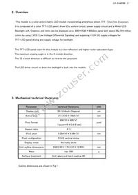 LQ104S1LG81 Datasheet Page 5