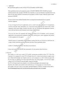 LQ104V1DG62 Datasheet Page 2