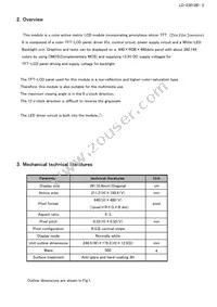 LQ104V1DG81 Datasheet Page 5