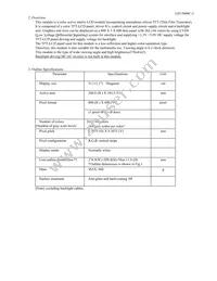 LQ121S1LG41 Datasheet Page 5