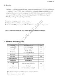 LQ121S1LG88 Datasheet Page 5