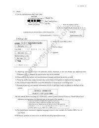 LQ150X1LGB1 Datasheet Page 22