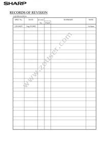 LQ150X1LGN2A Datasheet Page 3