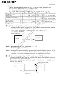 LQ150X1LGN2A Datasheet Page 13