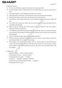 LQ150X1LGN2A Datasheet Page 20