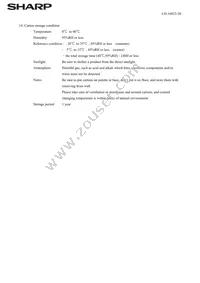 LQ150X1LGN2A Datasheet Page 23