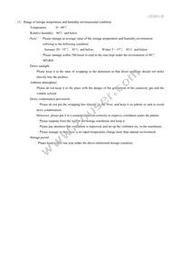 LQ231U1LW31 Datasheet Page 22