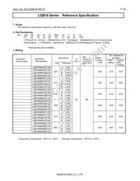 LQB18NNR47J10D Datasheet Cover