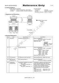 LQH31MN8R2K03L Datasheet Page 3