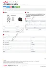 LQH32DN2R2M23L Datasheet Cover