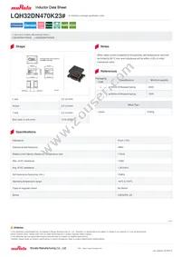 LQH32DN470K23L Datasheet Cover