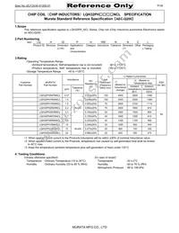 LQH32PH150MNCL Datasheet Cover