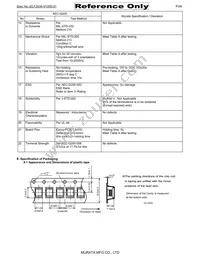 LQH32PH150MNCL Datasheet Page 3