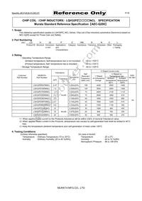 LQH32PZ2R2NNCL Datasheet Cover