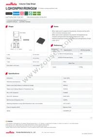 LQH3NPN1R0NG0L Datasheet Cover