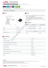 LQH3NPN1R5NG0L Datasheet Cover