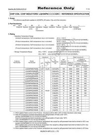 LQH3NPN251MGRL Datasheet Cover