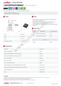 LQH3NPN2R2MM0L Datasheet Cover