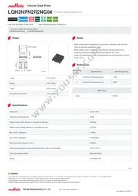 LQH3NPN2R2NG0L Datasheet Cover