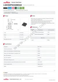 LQH3NPN330MG0L Datasheet Cover