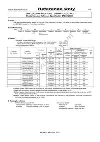 LQH3NPZ100MJRL Datasheet Cover