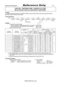 LQH43PZ470M26L Datasheet Cover