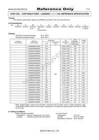 LQH66SN472M03L Datasheet Cover