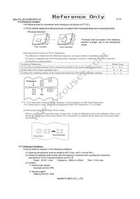 LQM18PN1R0MGHD Datasheet Page 7