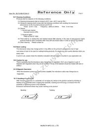 LQM18PZ1R0MCHD Datasheet Page 9