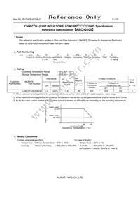 LQM18PZ2R2MDHD Datasheet Cover