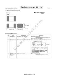 LQM18PZ2R2MDHD Datasheet Page 2