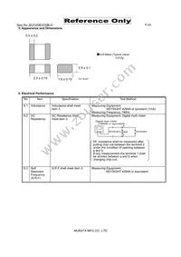 LQM2MPZ1R5MG0L Datasheet Page 2