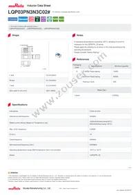 LQP03PN3N3C02D Datasheet Cover