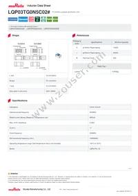 LQP03TG0N5C02D Datasheet Cover