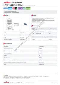 LQW15AN2N2D80D Datasheet Cover