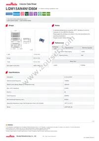 LQW15AN4N1D80D Datasheet Cover