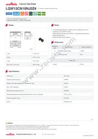 LQW15CN18NJ0ZD Datasheet Cover